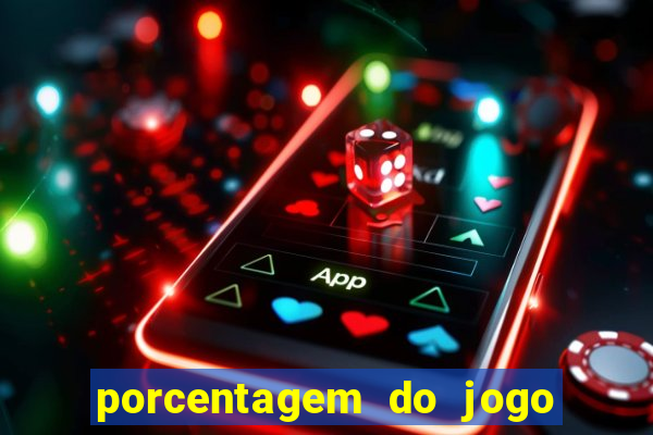 porcentagem do jogo fortune tiger